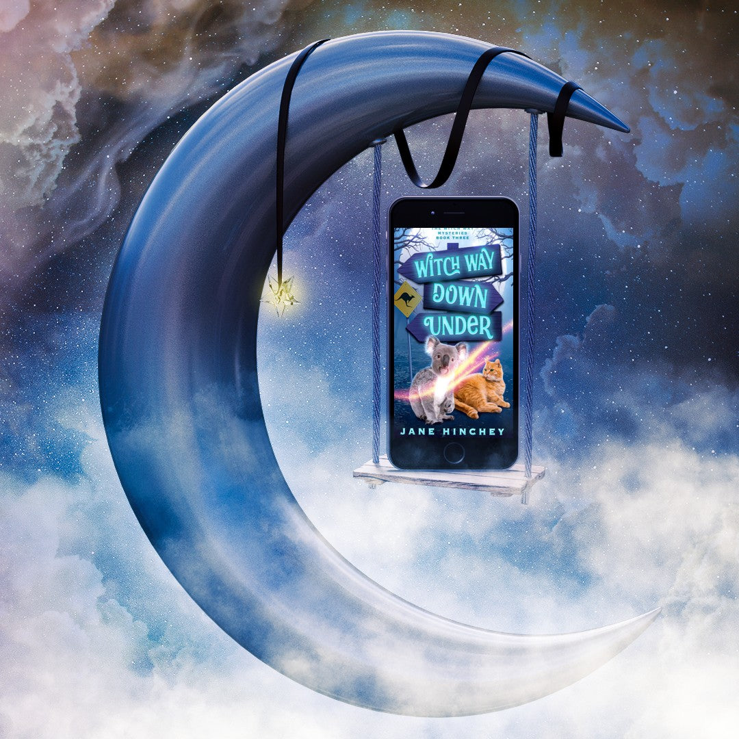 funny witchy cozy mystery series
