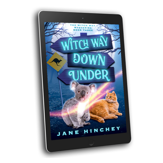 A paranormal cozy mystery by Jane Hinchey