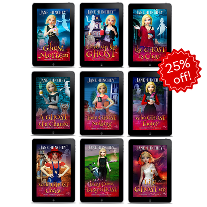 Ghost Detective Mysteries Series Bundle By Jane Hinchey