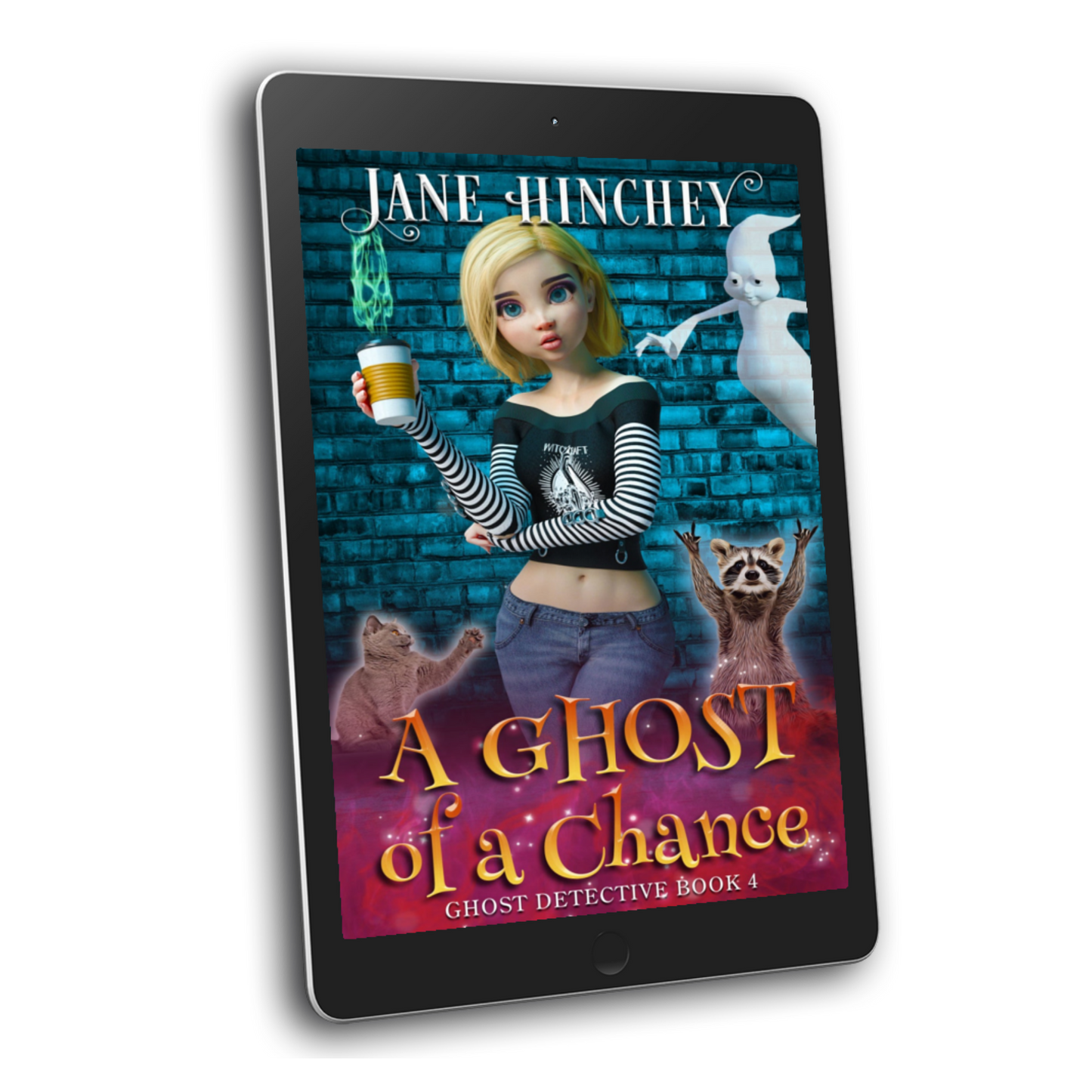 A Ghost of a Chance a paranormal cozy mystery ebook by Jane Hinchey