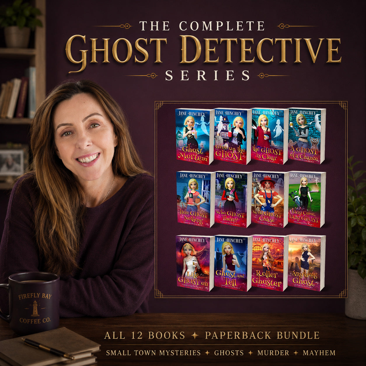 The Ghost Detective Series Paperback Bundle