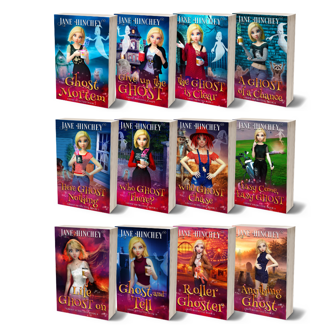 The Ghost Detective Series Paperback Bundle