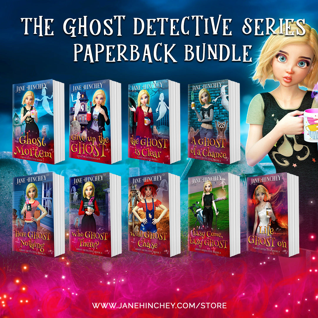 The Ghost Detective Series Paperback Bundle by Jane Hinchey