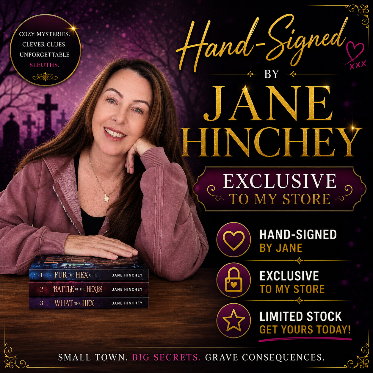 The Gravestone Mysteries Bundle (Signed Edition)