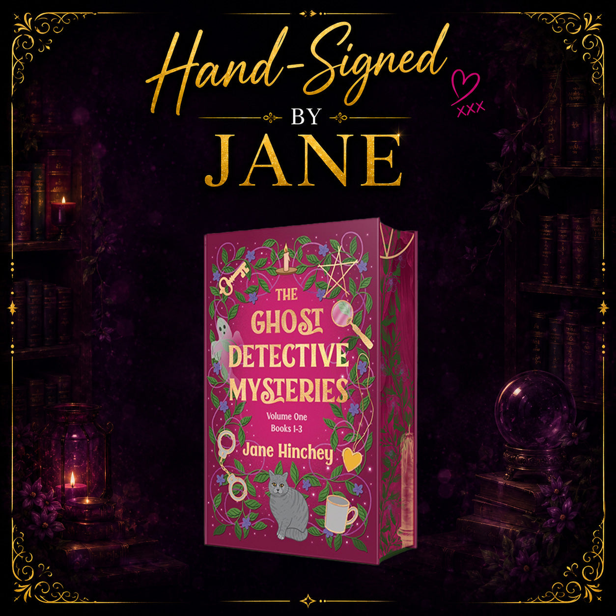 Ghost Detective Mysteries: Omnibus 1 (Books 1–3) – Signed Collector’s Edition