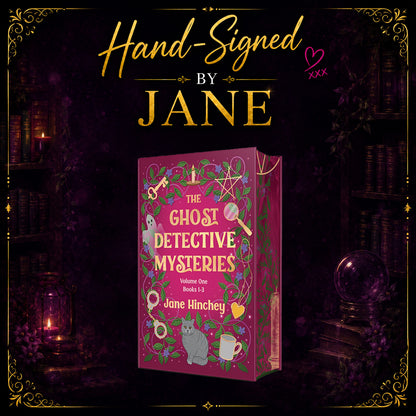 Ghost Detective Mysteries: Omnibus 1 (Books 1–3) – Signed Collector’s Edition