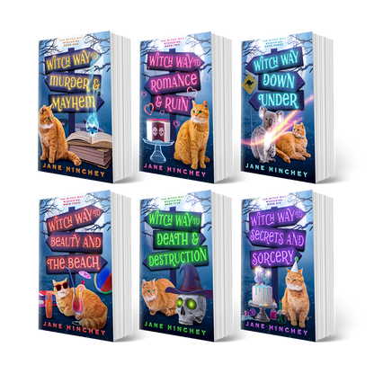 The Witch Way Series Bundle by Jane Hinchey