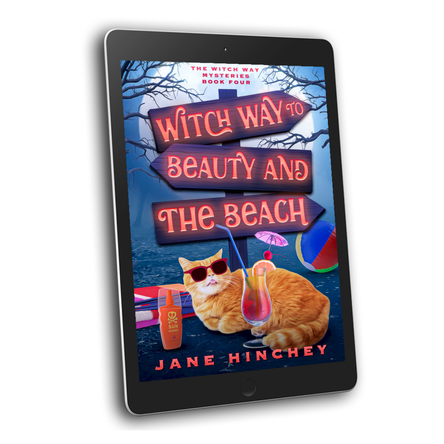 A paranormal cozy mystery by Jane Hinchey