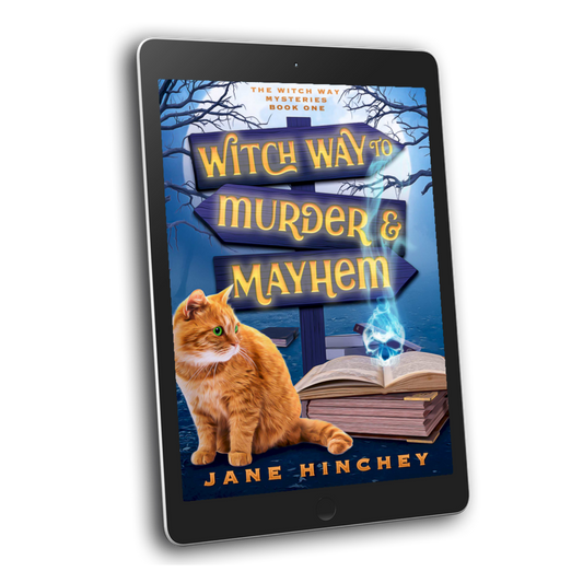A paranormal cozy mystery by Jane Hinchey