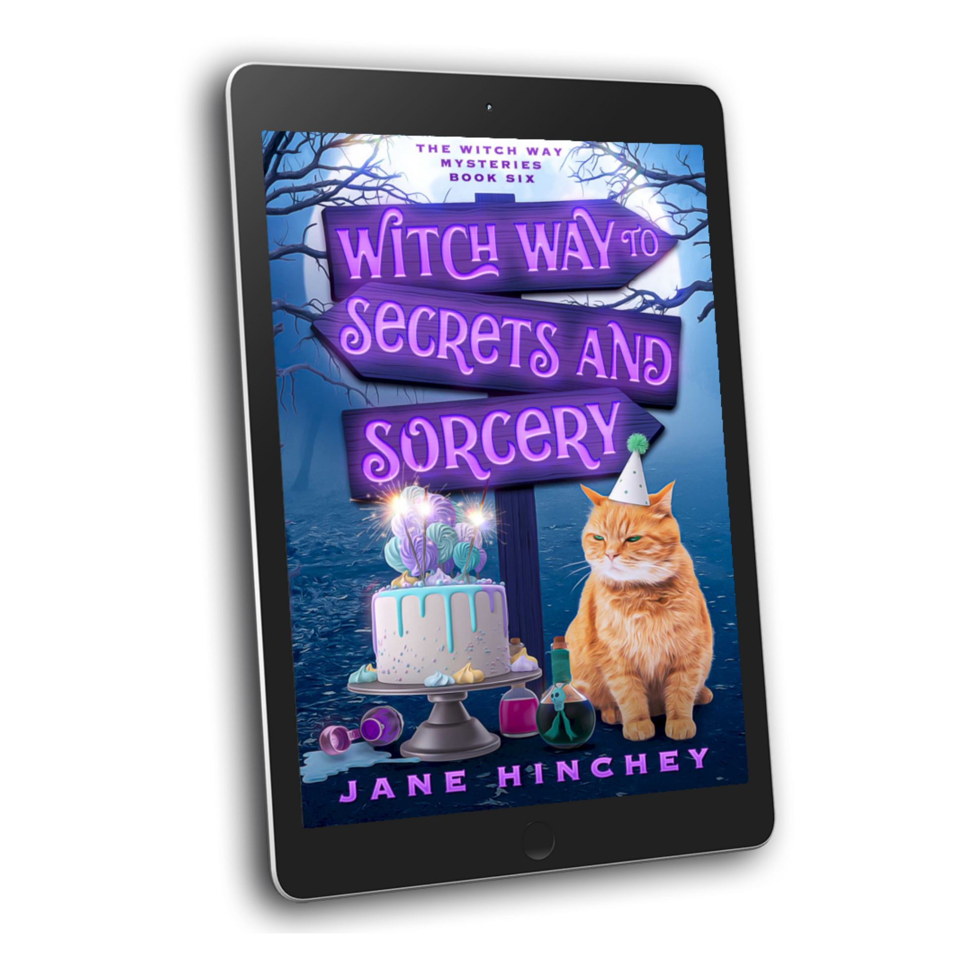 A paranormal cozy mystery by Jane Hinchey