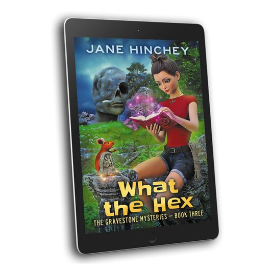 paranormal cozy mystery by Jane Hinchey